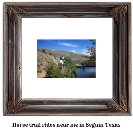 horse trail rides near me in Seguin, Texas